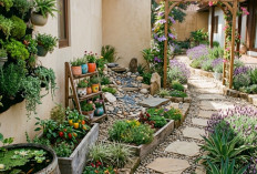 Memanfaatkan Lahan Sempit Jadi Taman Cantik, Ide Kreatif Taman Samping Rumah yang Estetik dan Fungsional