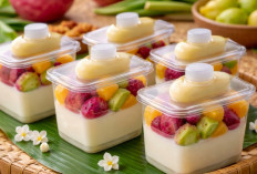 Laris Manis! Usaha Kuliner Ramadhan Dessert Cup Puding Buah Siram Kastar yang Bikin Pembeli Balik Lagi